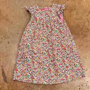Mini Boden Corduroy Floral Dress size 6/7